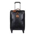 Premium Leather Trolley Bag