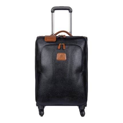 Premium Leather Trolley Bag