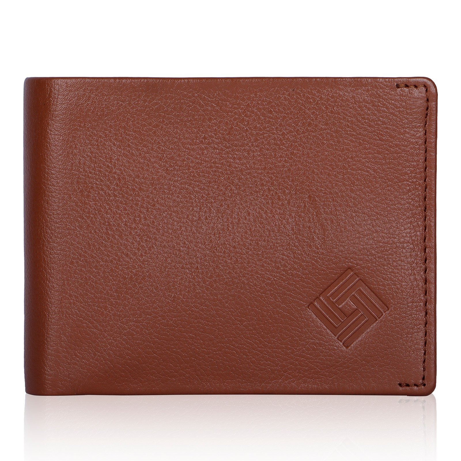 Buff-Nappa-Wallet-Tan1.jpg Natural Grain Men's wallet - Image 1