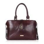 Women's Croco Leather Tote Bag - Image 2