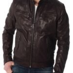 Dark Brown Leather Jacket