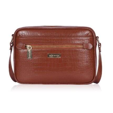 Women's Croco Leather Sling Bag