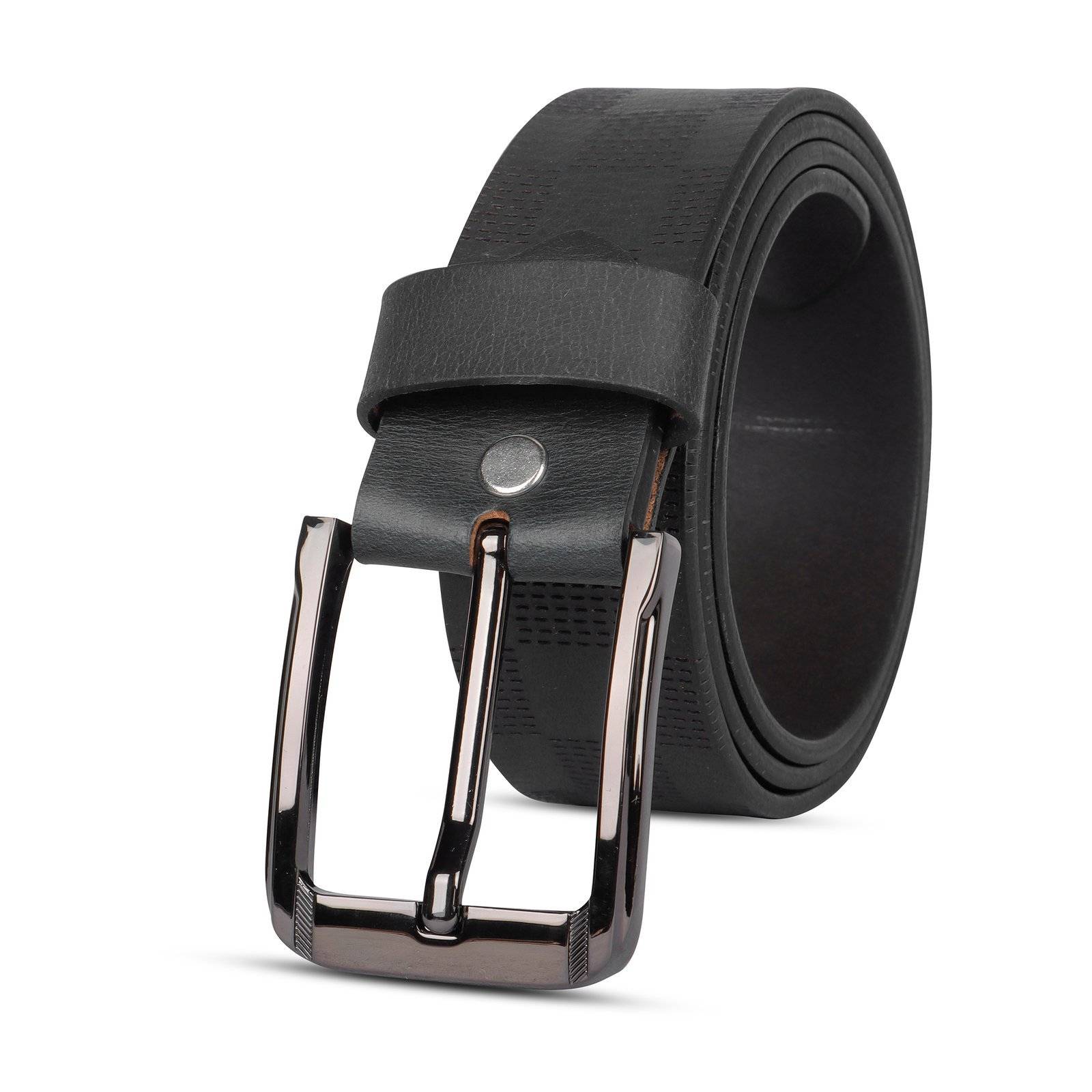 Mens-Belt_0402_1_Black2.jpg Luxe Black Men's Leather Belt - Image 1