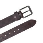 Luxe Brown Men’s Leather Belt