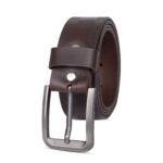 Luxe Brown Men’s Leather Belt - Image 5