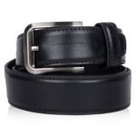 Excellent Black Men's Leather Belt - Image 3
