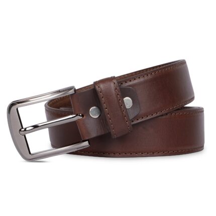 Excellent Brown Men's Leather Belt