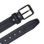Splendour Black Men’s Leather Belt