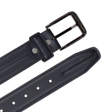 Splendour Black Men’s Leather Belt