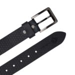 Prime Black Men's Leather Belt - Image 2