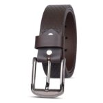 Prime Brown Men's Leather Belt - Image 2