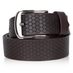 Prime Brown Men's Leather Belt