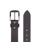 Prime Brown Men's Leather Belt - Image 5