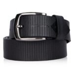 Premio Black Men's Leather Belt - Image 3