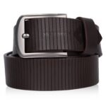 Premio Brown Men's Leather Belt