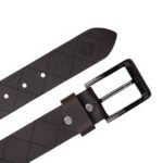 Premium Brown Men's Leather Belt - Image 5