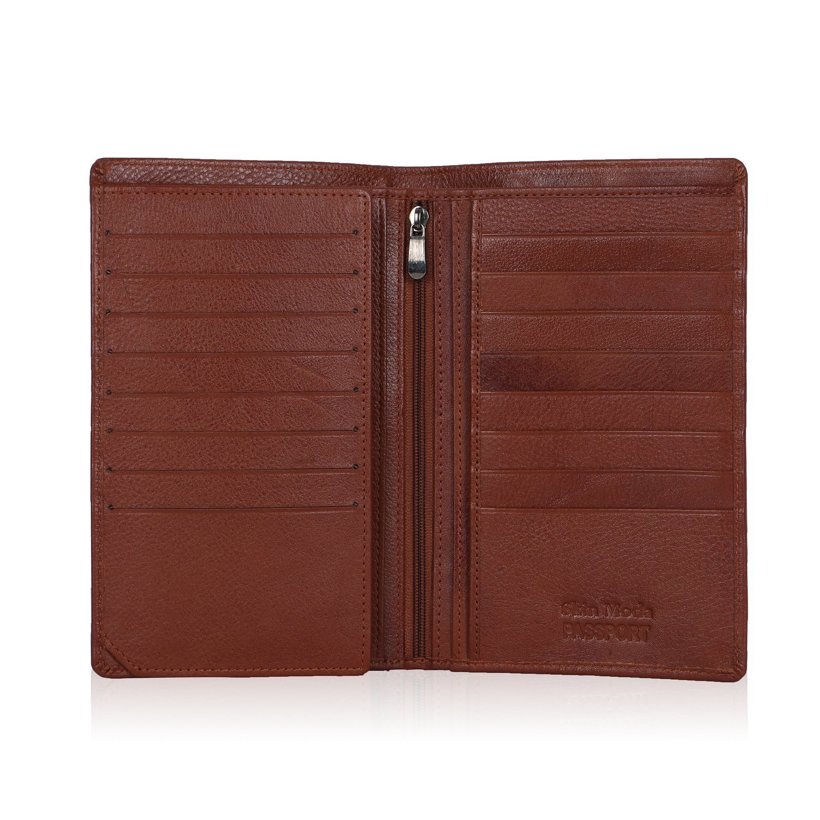Passport-Travel-wallet-Tan3.jpg Travel Passport Wallet - Image 1