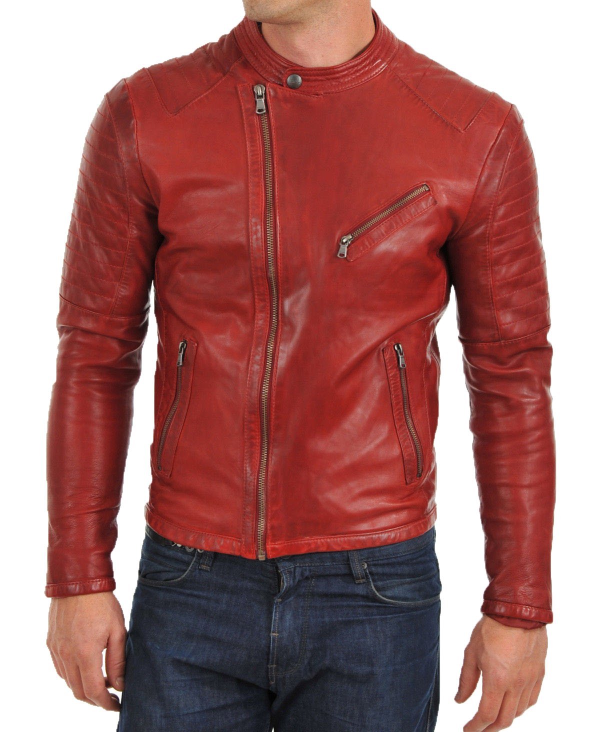 Red-Leather-Jacket_2.jpg Red Leather Jacket - Image 1