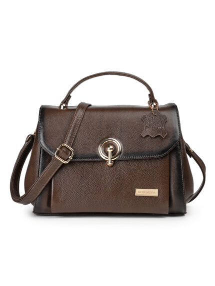 Skin Moda Women Leather Handbag