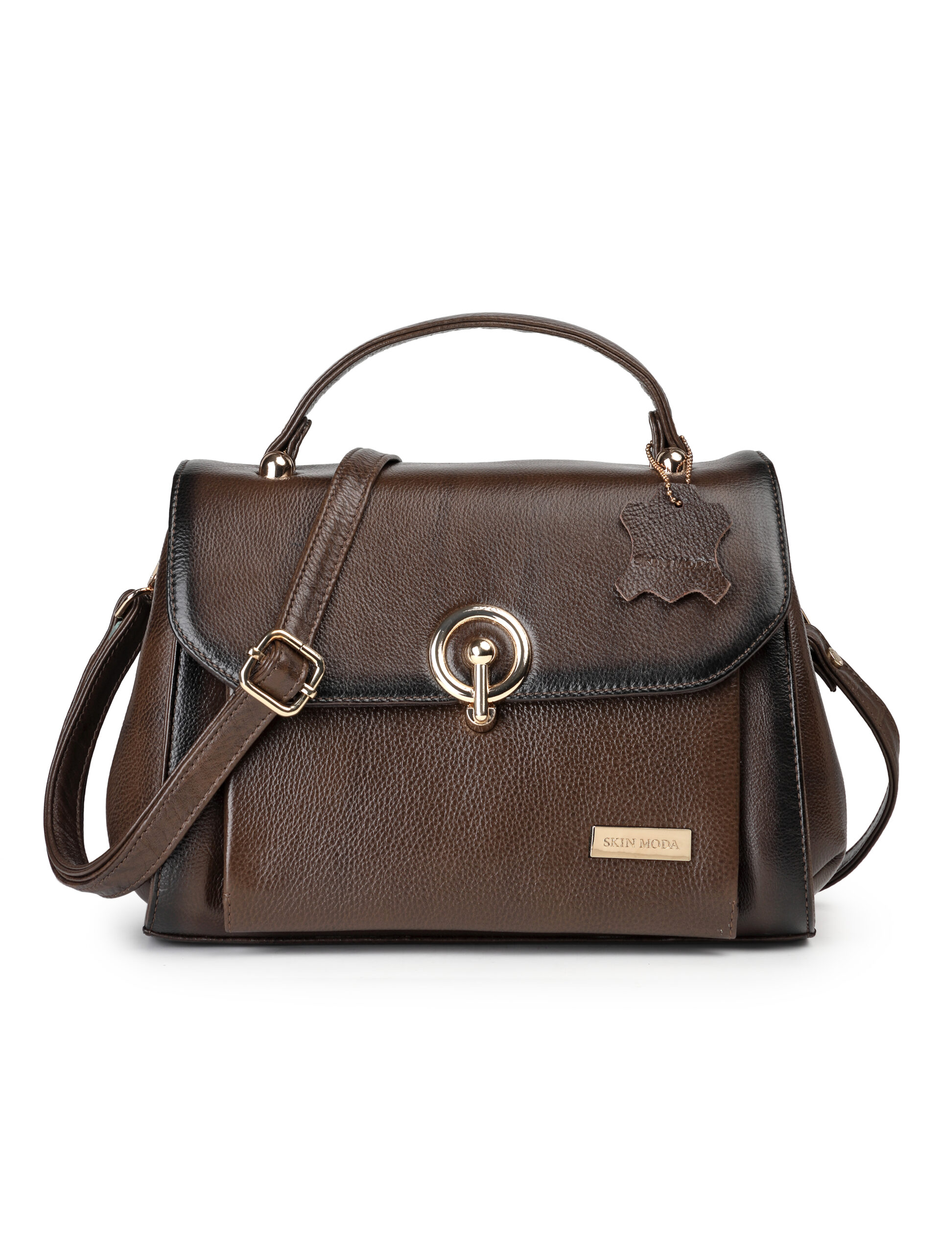 _44A7384 Skin Moda Women Leather Handbag - Image 1