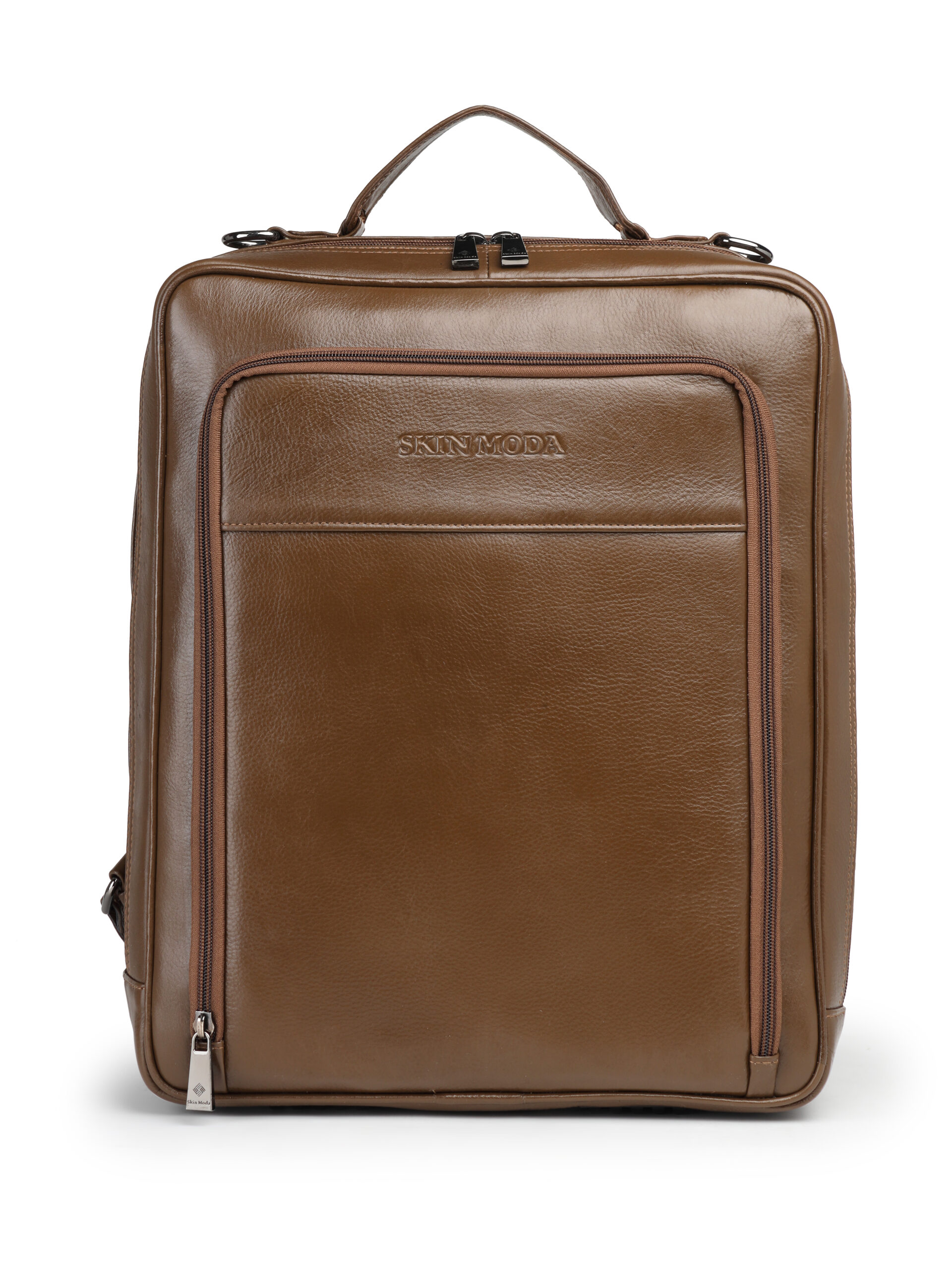 _44A7516 Premium Leather Business Backpack - Image 1