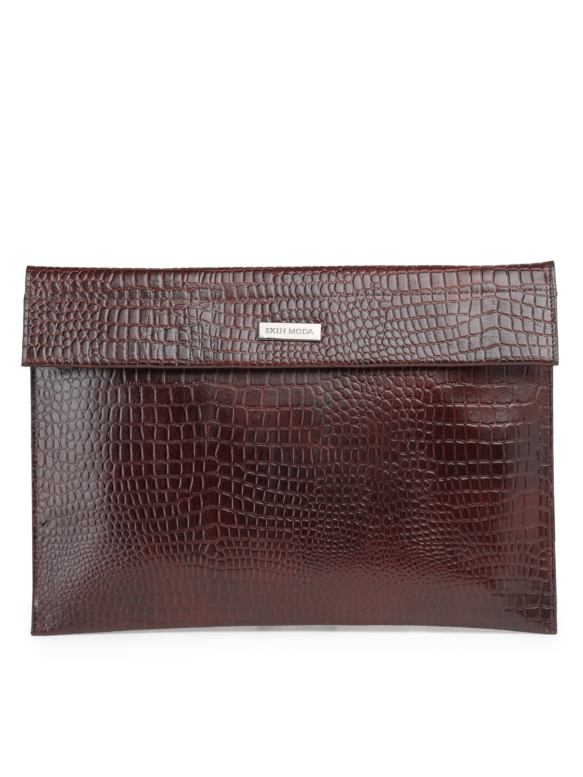 _44A7524 Skin Moda Croco Leather Laptop Sleeve for 14.5 - Image 1