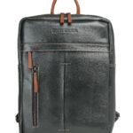 Leather Business Backpack Rectangle